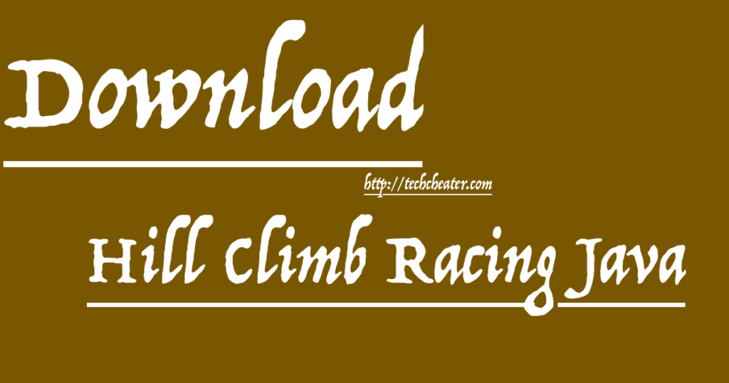 download hill climb racing java