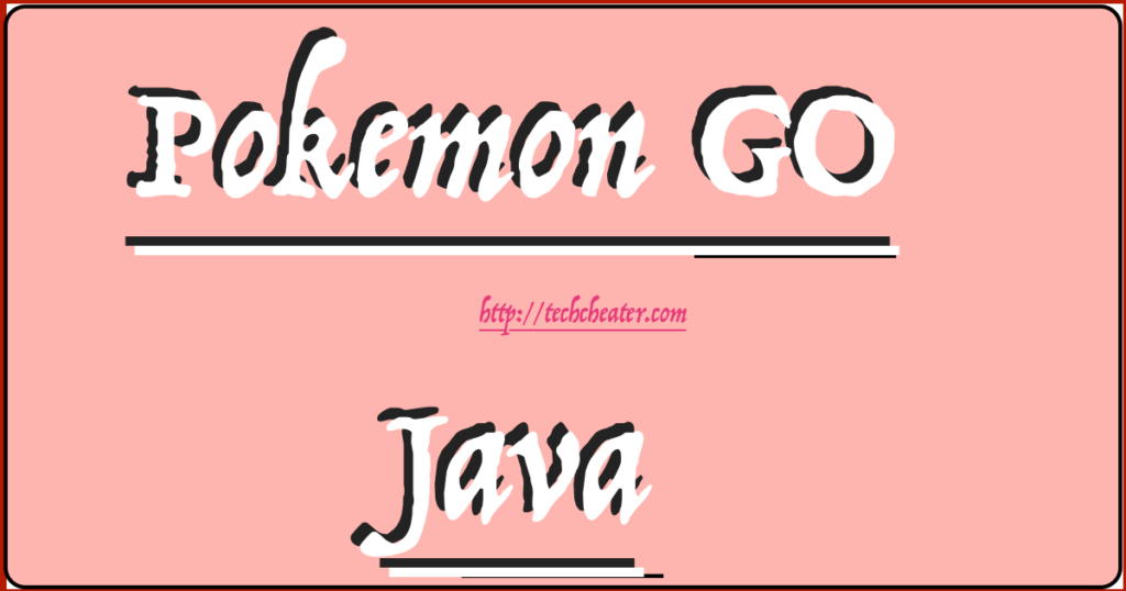 Pokemon Go Java Download