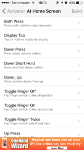 Cydia Tweak to use Volume button as Power Button Iphone