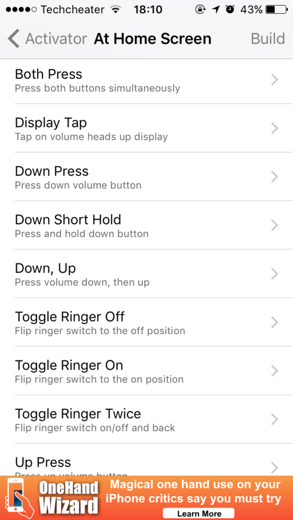 Setting up the Cydia Tweak to use Volume button as Power Button Iphone