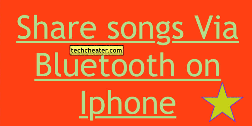 Share songs via bluetooth iphone