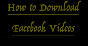 How To Download Facebook Videos On iPhone – Updated 2019