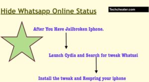Hide Whatsapp Online Status | Cydia Tweak