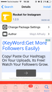 Increase Instagram followers | Get the Cydia tweak 1