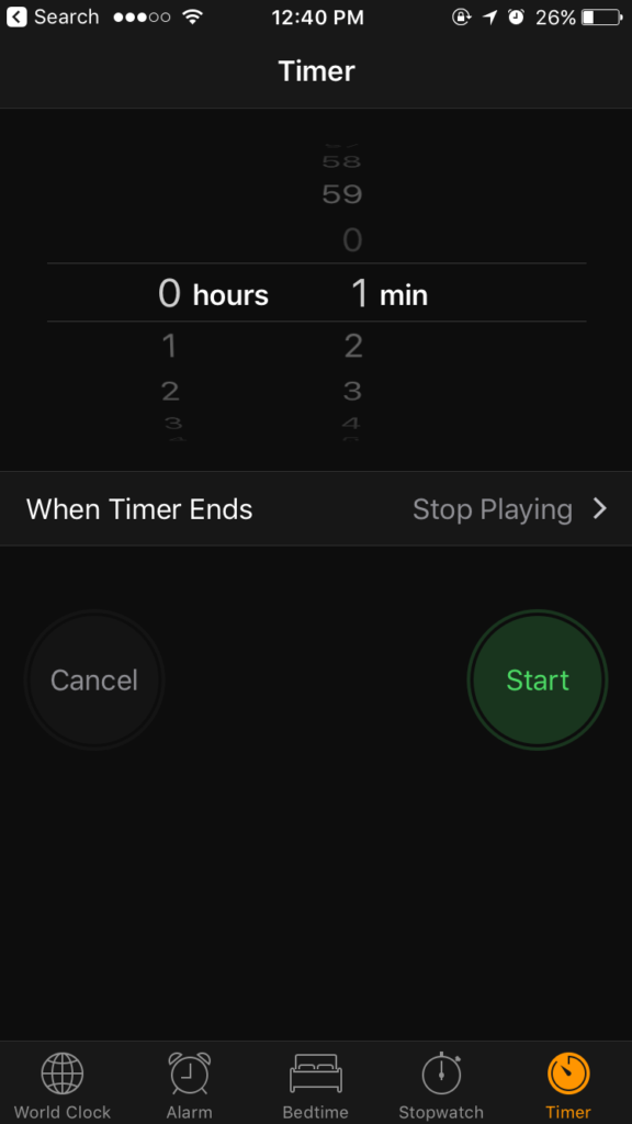 Stop Playing Songs When I Sleep | iPhone