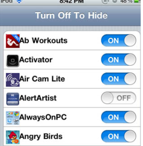 Hide Kik | iPhone - Stepwise Guide 1