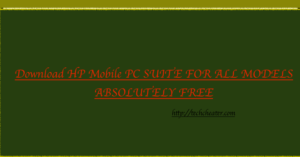 Download HP Mobile PC Suite | All Models
