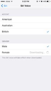 Change Siri Voice to Female 2