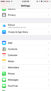 Add Email account | iPhone - IOS 10