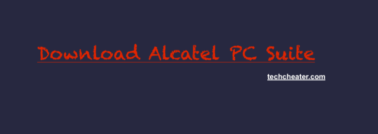 Download Alcatel PC Suite | All Models