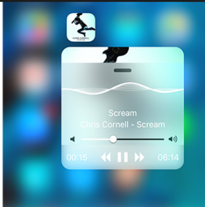 ios 12 control music with assistive touch
