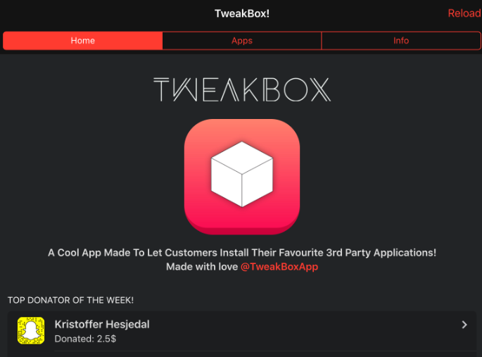 Download Tweakbox ios