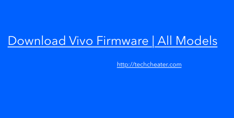 Download Vivo Firmware | All Models