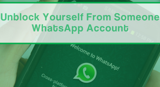 how to unblock yourself on whatsapp 2018