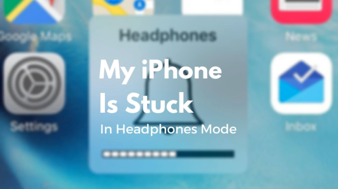 Fix if iPhone stuck in Headphone Mode