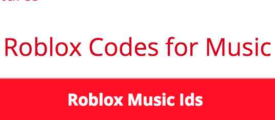 Roblox Song Mix Id