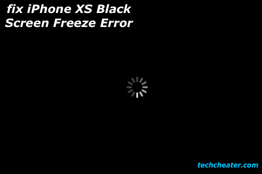 How to Fix iPhone XS Stuck with Black Screen