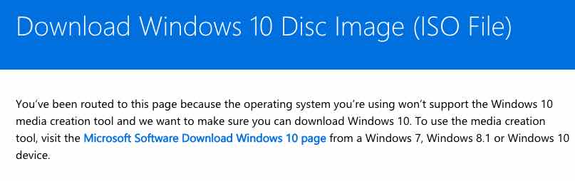 download windows 10 installation media