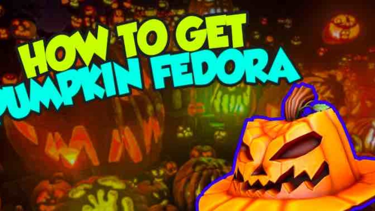 How To Get Pumpkin Fedora In Roblox Pumpkin Fedora In Roblox Techcheater - roblox boombox codes songs jack o mask roblox free
