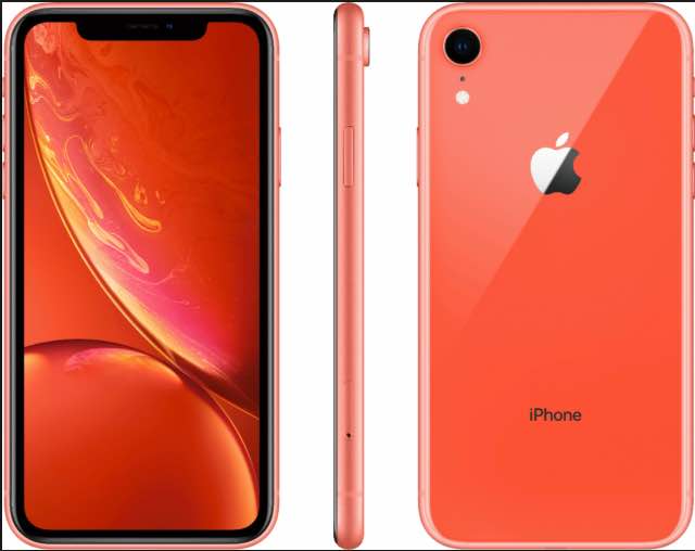iPhone XR Colors - Coral 1