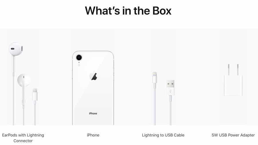 iPhone XR Colors - White