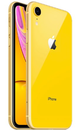 iPhone XR Colors - yellow