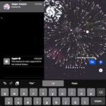 How to send Fireworks on iPhone