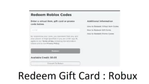 Read more about the article How to redeem Roblox Gift Card on App