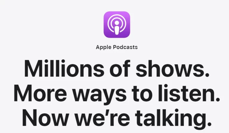 You cannot find Podcast on Apple Music